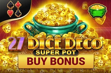 Dice Deco Super Pot